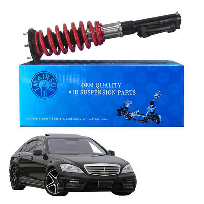 Η Mercedes W221 Air Spring To Coil Spring Coversion Kit με διαφημίσεις και ρυθμιζόμενη ανάρτηση αέρα